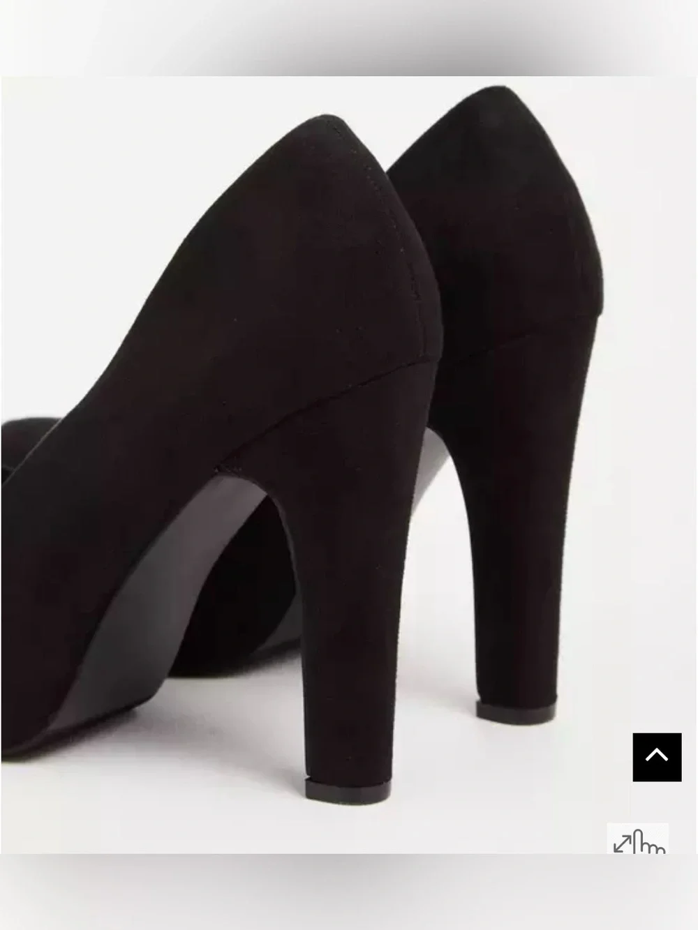 Torrid Black Platform High Heel Pumps Shoes size 9WW